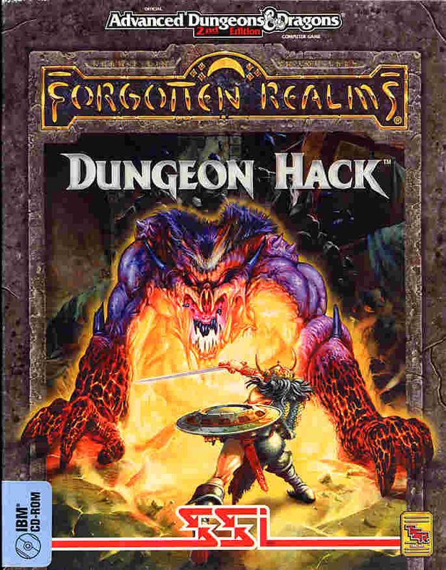 Front Cover for Dungeon Hack (DOS)