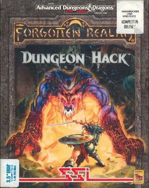 Front Cover for Dungeon Hack (DOS) (3.5" Disk Version)