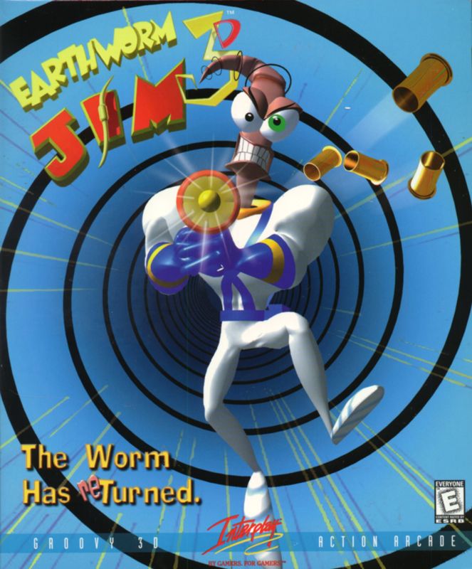 Front Cover for Earthworm Jim 3D (Windows)