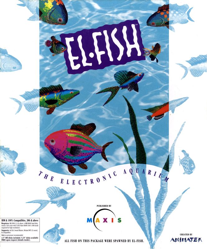 Front Cover for El-Fish (DOS)