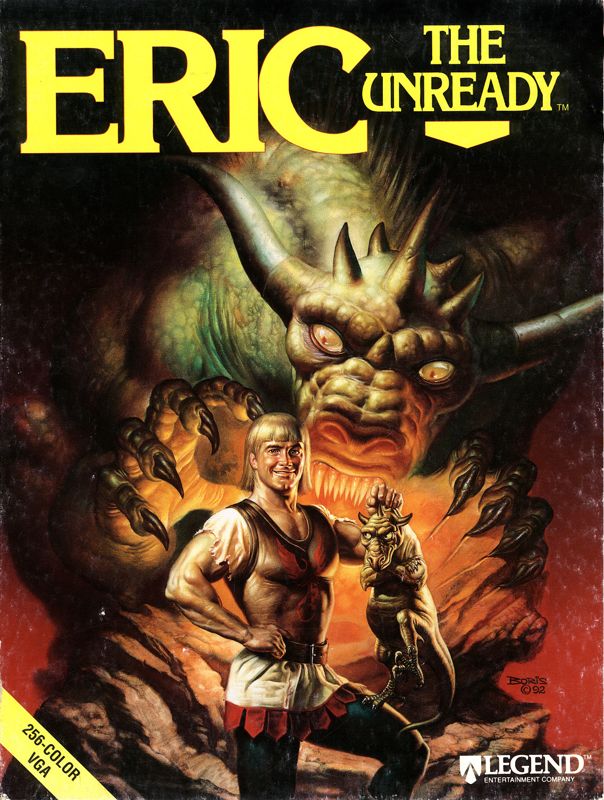 Front Cover for Eric the Unready (DOS)