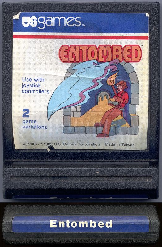 Media for Entombed (Atari 2600)