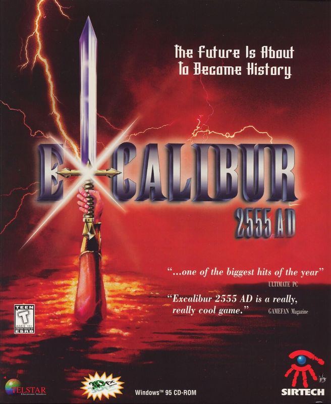 Front Cover for Excalibur 2555 A.D. (Windows)