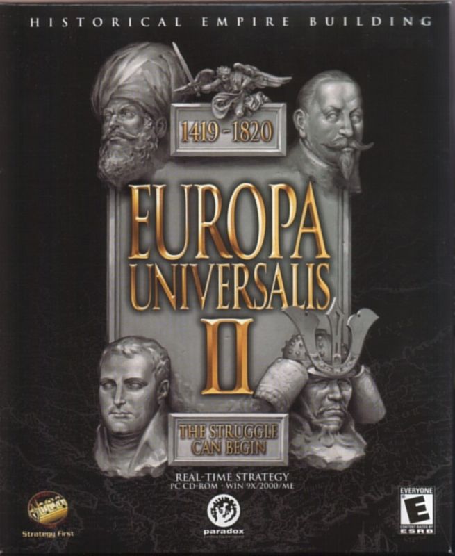 Front Cover for Europa Universalis II (Windows)