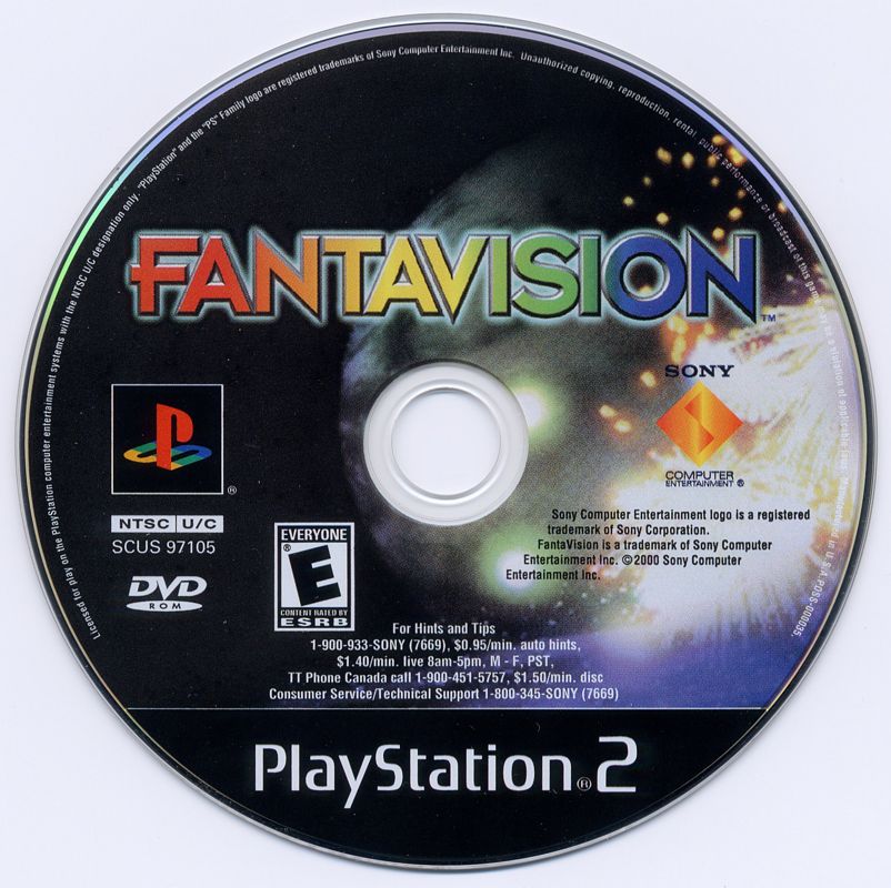 Media for FantaVision (PlayStation 2)