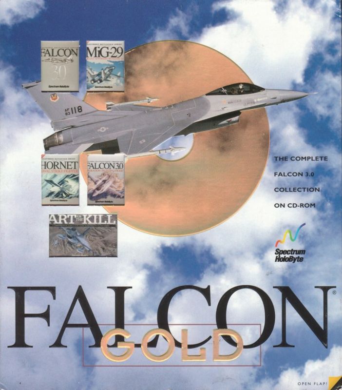 Front Cover for Falcon Gold (DOS)
