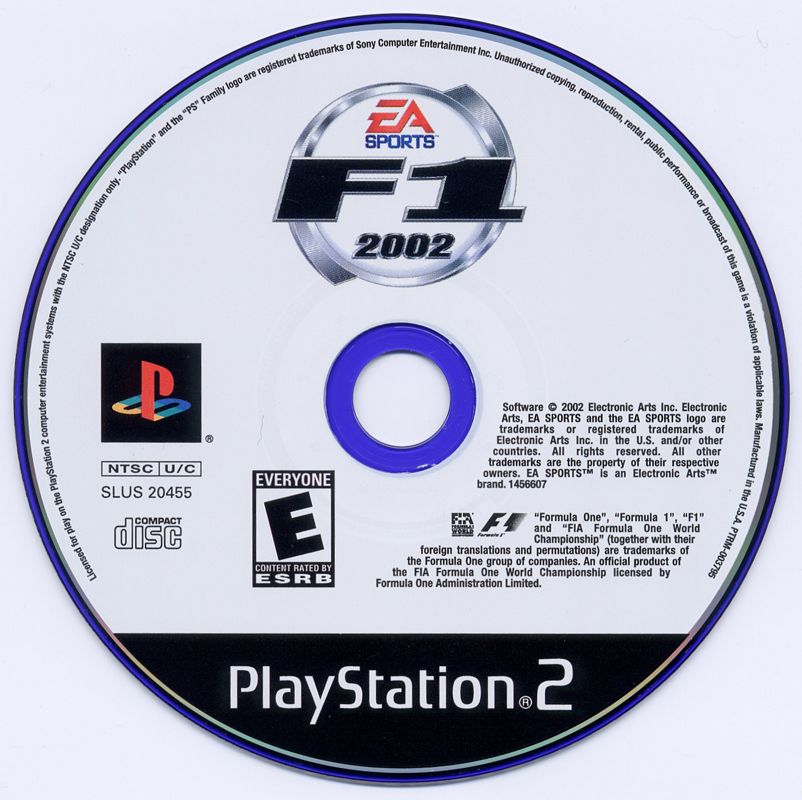 Media for F1 2002 (PlayStation 2)
