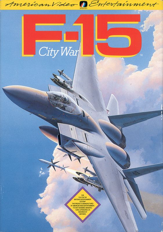 Front Cover for F-15 City War (NES)