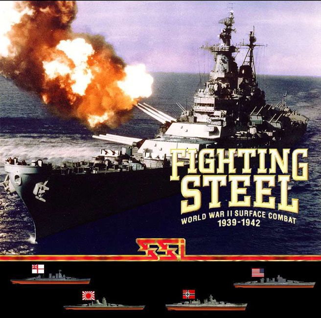 Front Cover for Fighting Steel: World War II Surface Combat 1939-1942 (Windows)