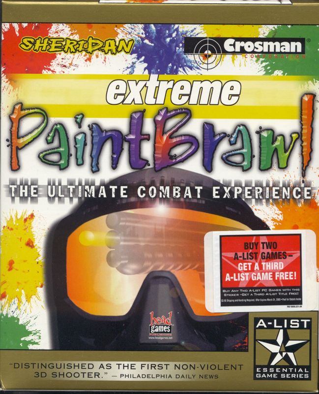 Front Cover for Extreme Paintbrawl (Windows) (A-List Version)