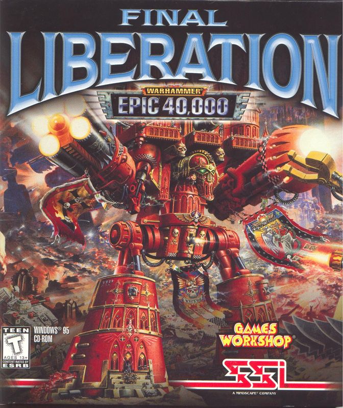 Front Cover for Final Liberation: Warhammer Epic 40,000 (Windows)