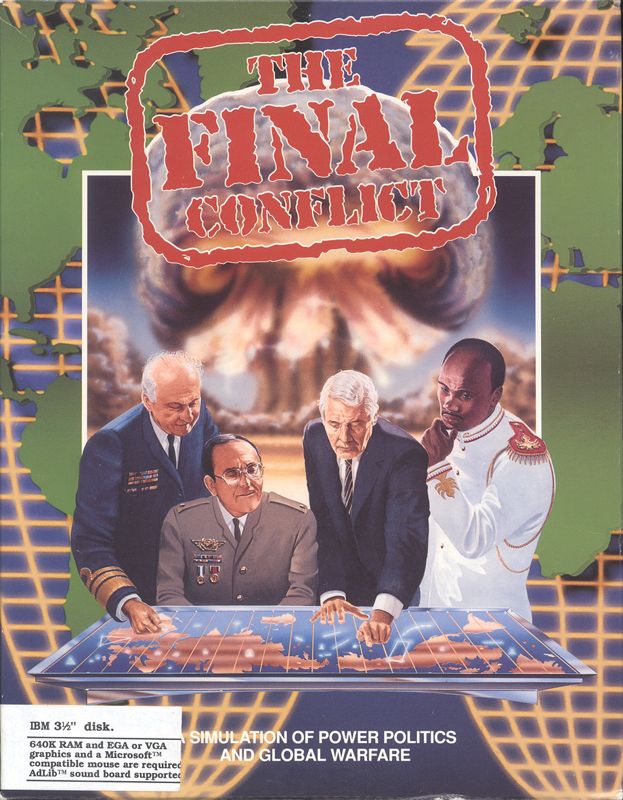 Front Cover for The Final Conflict (DOS)