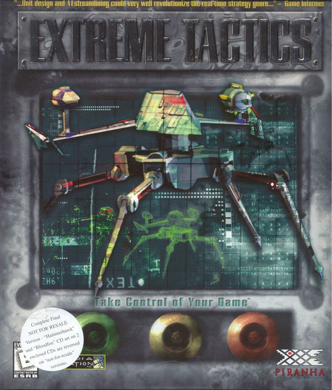 Front Cover for Extreme Tactics (Windows)