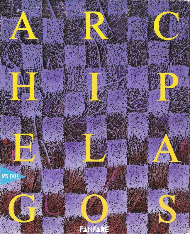 Front Cover for Archipelagos (DOS) (5.25" Disk Version)