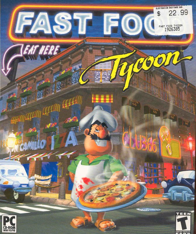 Front Cover for Fast Food Tycoon (Windows)