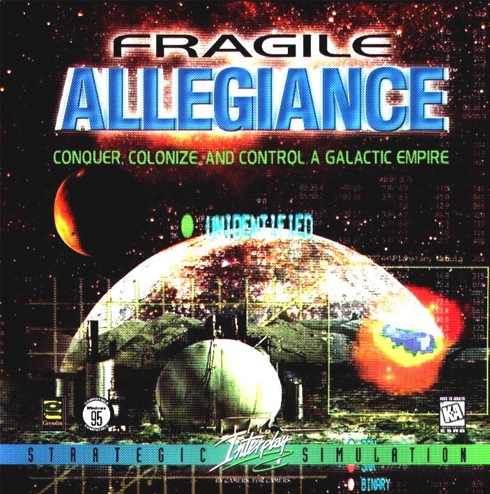 Front Cover for Fragile Allegiance (DOS)