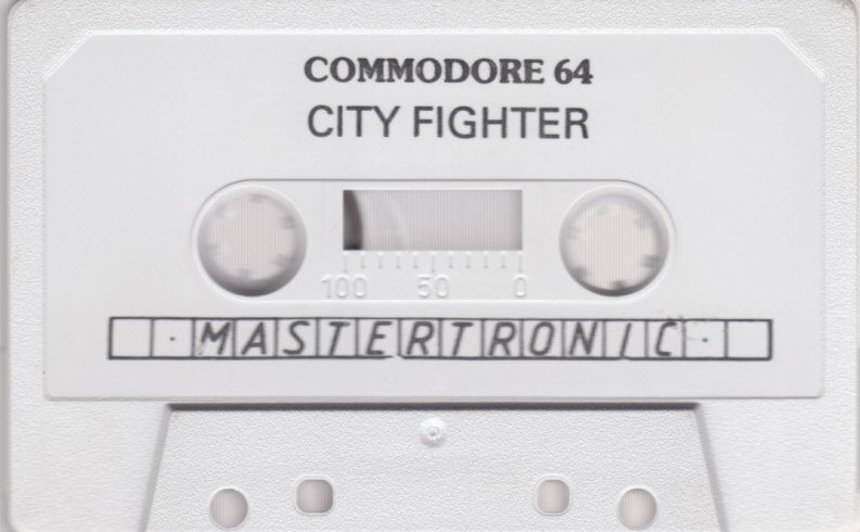 Media for City Fighter (Commodore 64) (Mastertronic 199 Range)