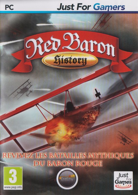 Front Cover for Red Baron Pack (Windows)