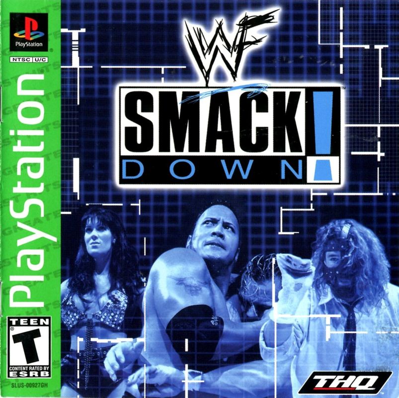 Front Cover for WWF Smackdown! (PlayStation) (Greatest Hits release)