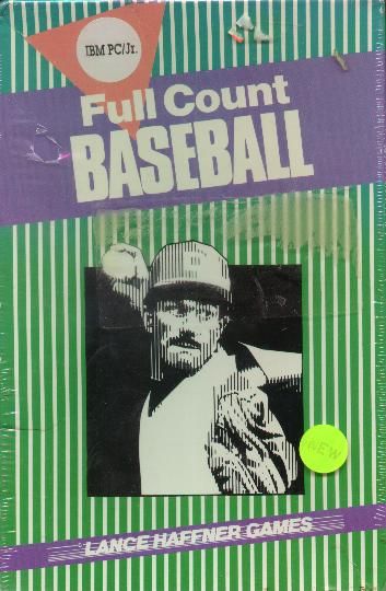 Front Cover for Full Count Baseball (PC Booter)