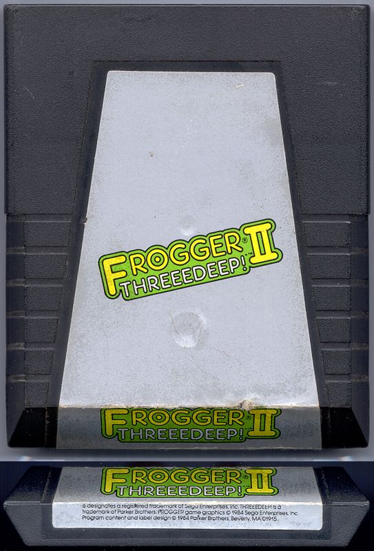 Media for Frogger II: ThreeeDeep! (Atari 2600)
