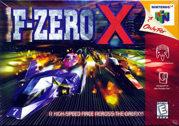 Front Cover for F-Zero X (Nintendo 64)