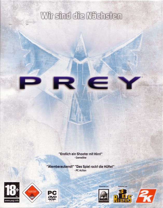 Front Cover for Prey (Windows) (Software Pyramide release)