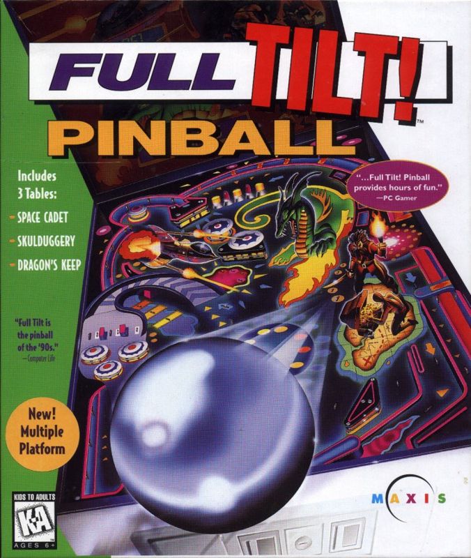 Front Cover for Full Tilt! Pinball (Windows)