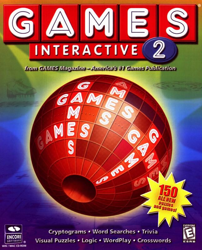 Front Cover for GAMES Interactive 2 (Macintosh and Windows)