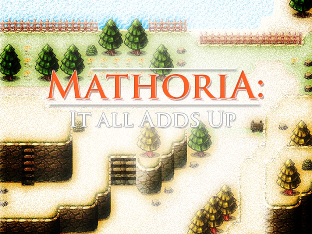 Front Cover for Mathoria: It All Adds Up (Windows) (Another preview cover as shown in Desura.com): Another preview cover as shown in Desura.com