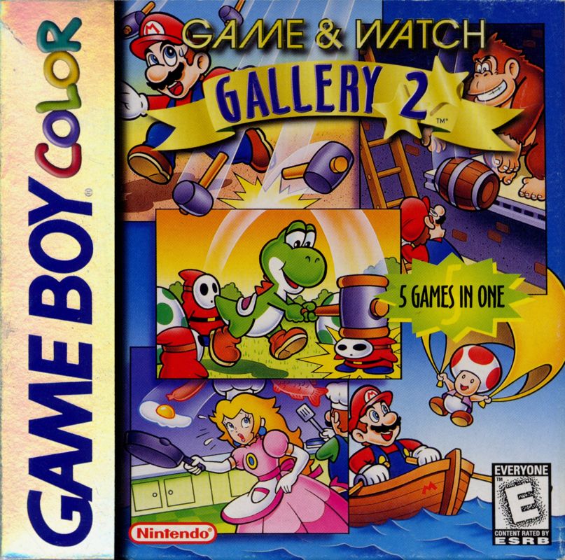 Front Cover for Game & Watch Gallery 2 (Game Boy Color)