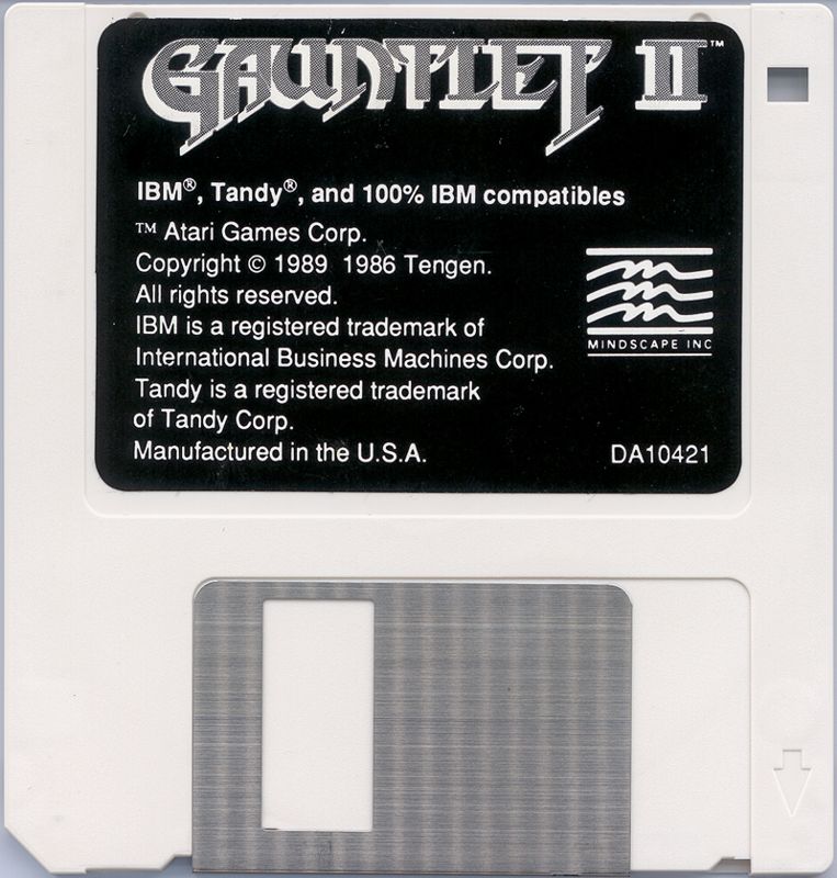 Media for Gauntlet II (DOS)