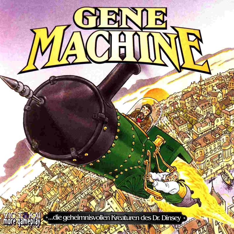 Other for The Gene Machine (DOS): Jewel Case - Front