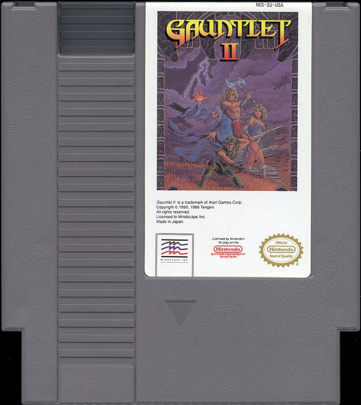 Media for Gauntlet II (NES): Cartridge