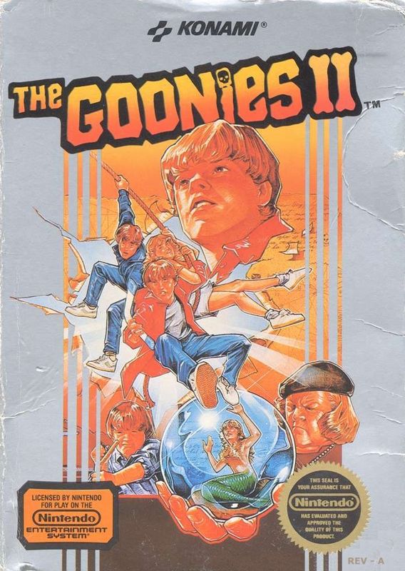 Front Cover for The Goonies II (NES)