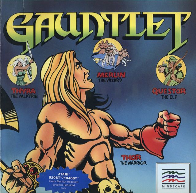 Front Cover for Gauntlet (Atari ST)