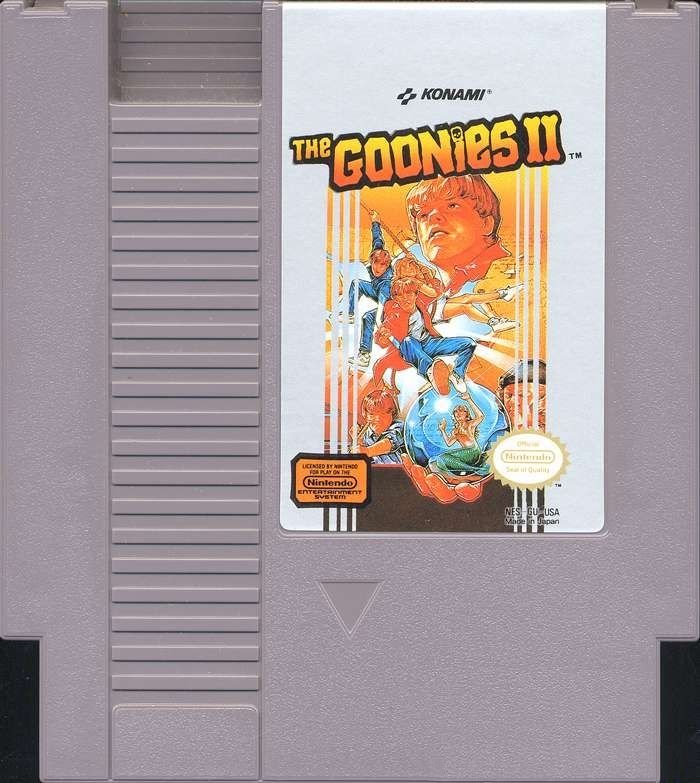Media for The Goonies II (NES)