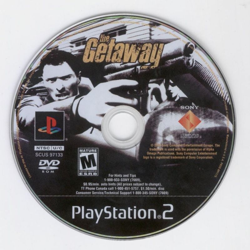 Media for The Getaway (PlayStation 2)