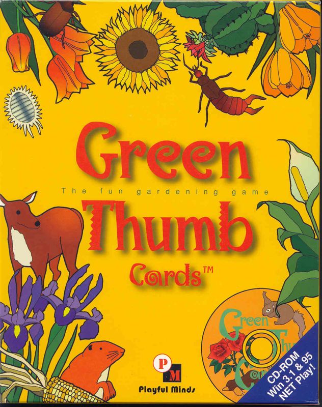 Front Cover for Green Thumb Cards (Windows and Windows 3.x)