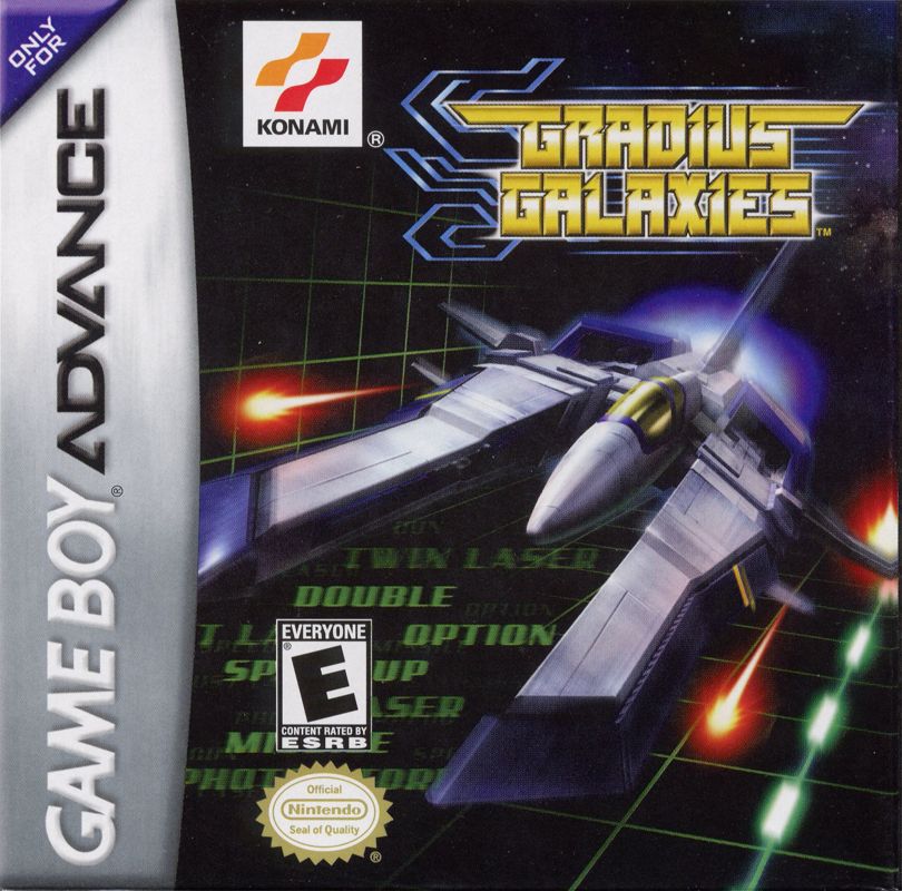 Front Cover for Gradius Galaxies (Game Boy Advance)