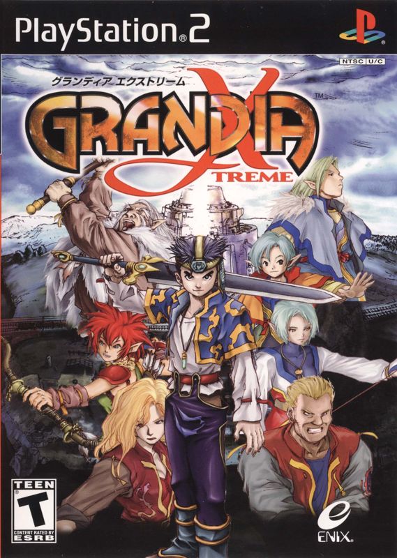Front Cover for Grandia Xtreme (PlayStation 2)