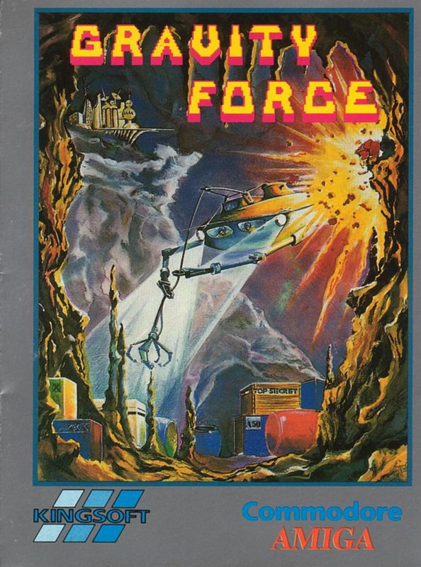 Front Cover for Gravity Force (Amiga)
