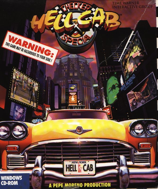 Front Cover for Hell Cab (Windows 3.x)