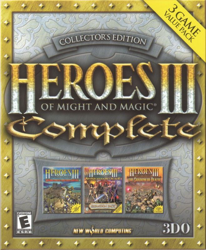 Front Cover for Heroes of Might and Magic III: Complete - Collector's Edition (Windows)