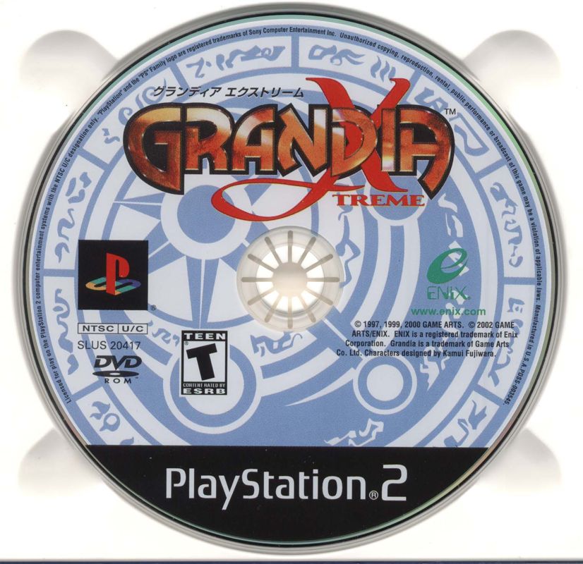 Media for Grandia Xtreme (PlayStation 2)