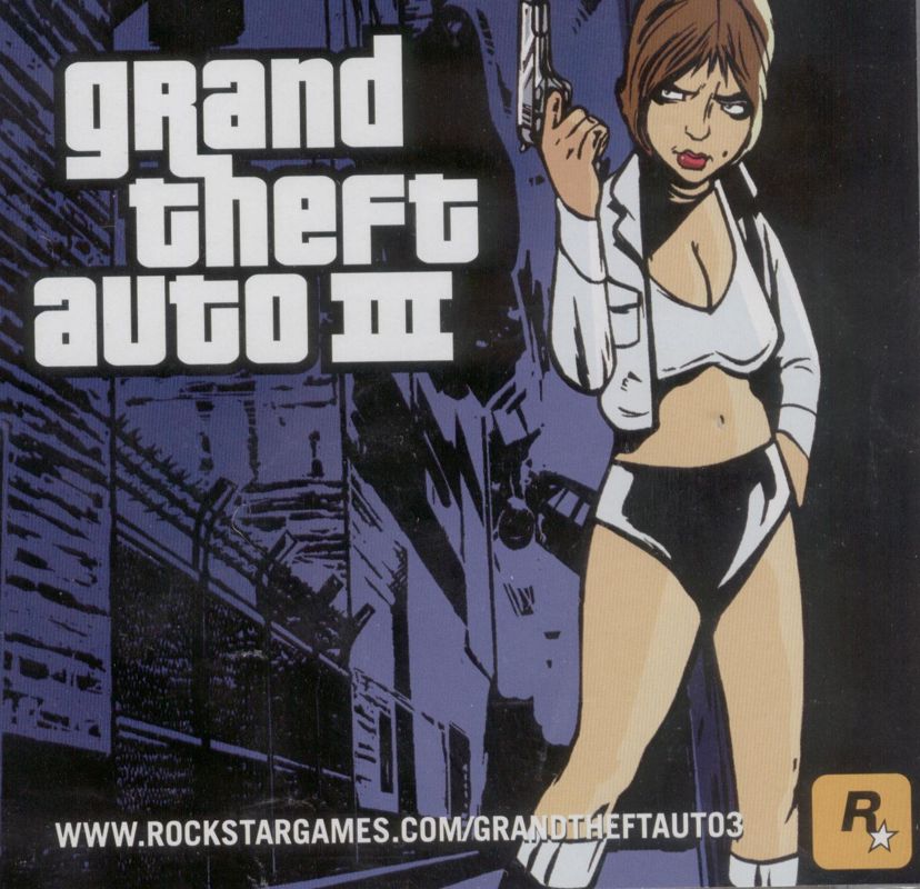 Other for Grand Theft Auto III (Windows): Jewel Case - Back