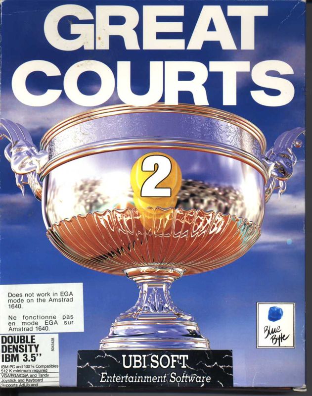 Front Cover for Jimmy Connors Pro Tennis Tour (DOS)
