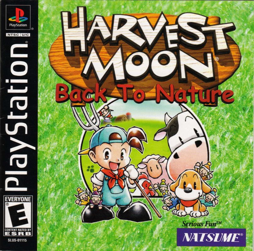 Front Cover for Harvest Moon: Back to Nature (PlayStation)