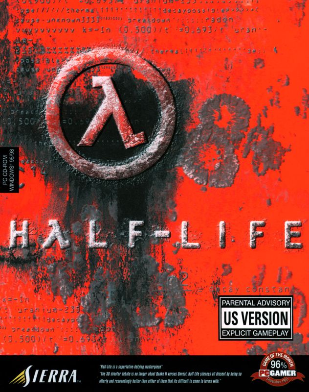 Front Cover for Half-Life (Windows) (English version)