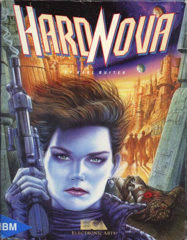 Front Cover for Hard Nova (DOS)